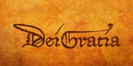 DeiGratia font