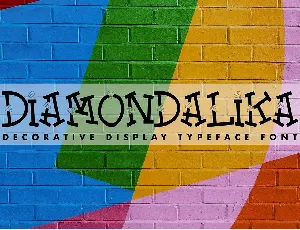 Diamondalika font