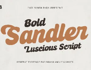 Sandler Trial font