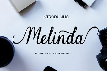 Melinda font