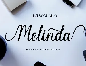 Melinda font