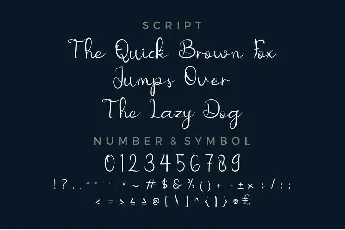 Nicollia DEMO font