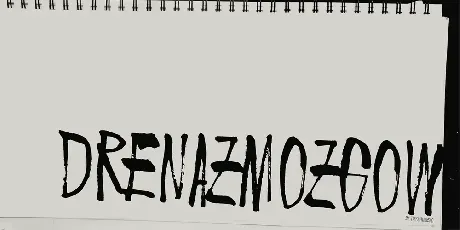 Drenazmozgow font