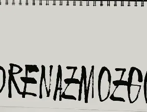 Drenazmozgow font