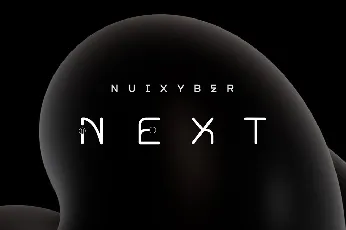 Nuixyber Next font