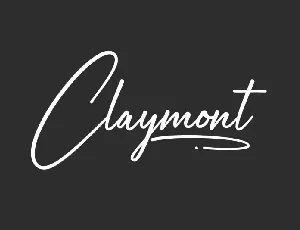 Claymont font