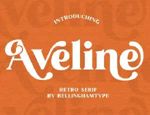 Aveline font