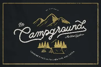 Campground Free font