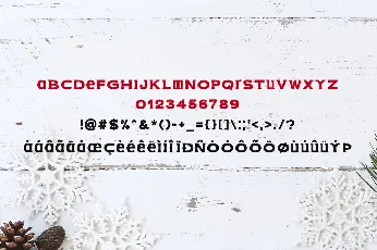 Xmas font