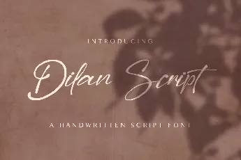 Dilan Script font