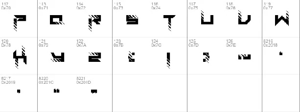 Roadtest font