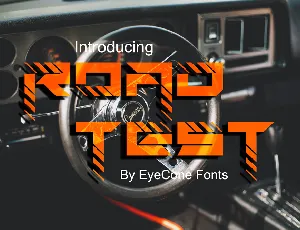 Roadtest font