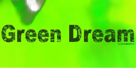 Green Dream font