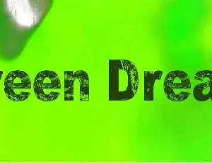 Green Dream font