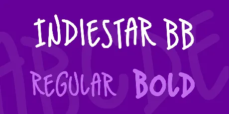 IndieStar BB font