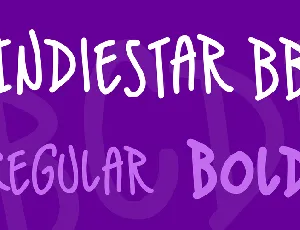 IndieStar BB font