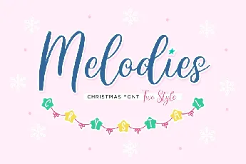 Melodies Crystal font