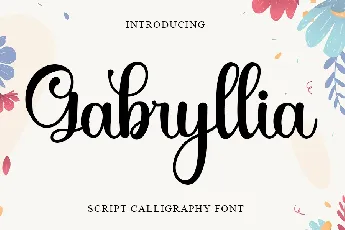 Gabryllia font