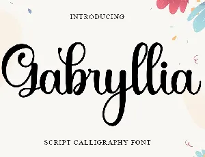 Gabryllia font