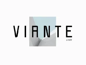 Viante font