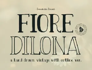 Fiore Dilona font