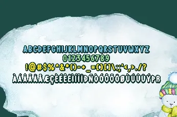 Wintry font