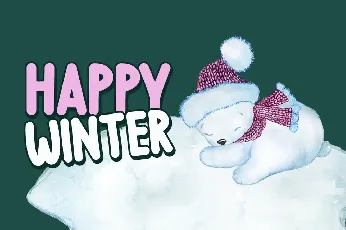 Wintry font