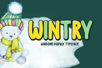 Wintry font