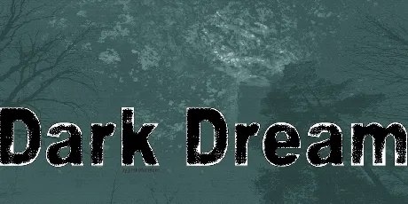 Dark Dream font