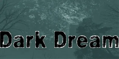 Dark Dream font