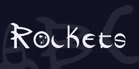 Rockets font