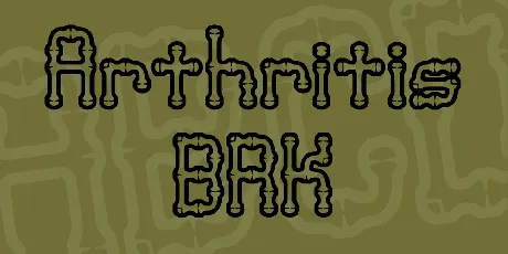 Arthritis BRK font