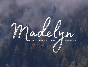 Madelyn font