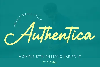 Authentica font