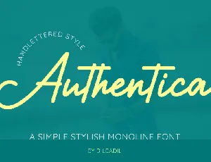 Authentica font