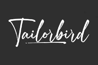 Tailorbird font