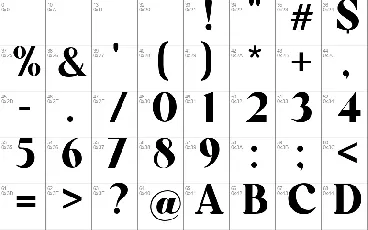 Retrospection font