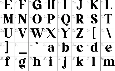 Retrospection font