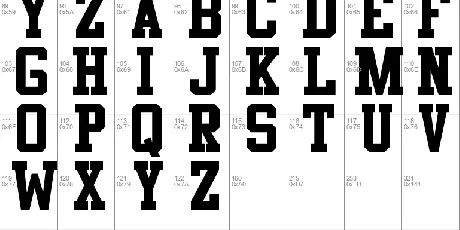 Athletic font