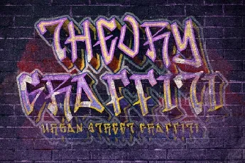 Theory Graffiti font