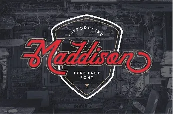 Maddison Typeface font