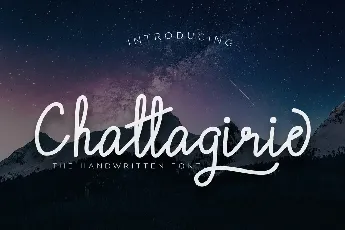 Chattagirie font