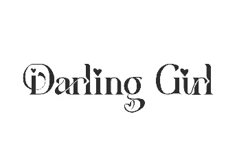 Darling Girl Demo font