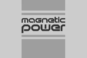 Magnetic font