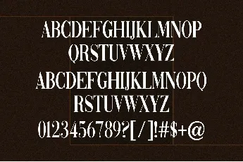 Misky font