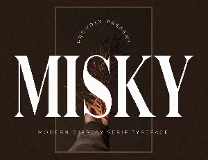 Misky font