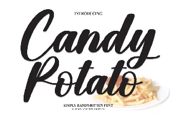 Candy Potato font