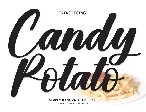 Candy Potato font