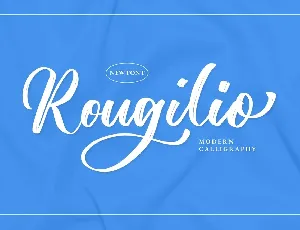 Rougilio font