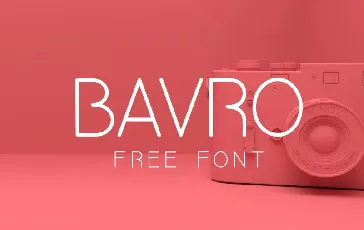 Bavro font